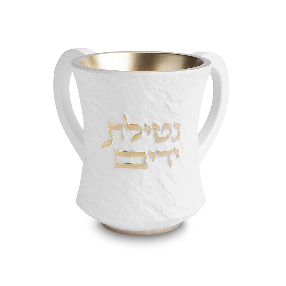 נטלה מהודרת מפולימר גוון לבן 12.5 ס"מ