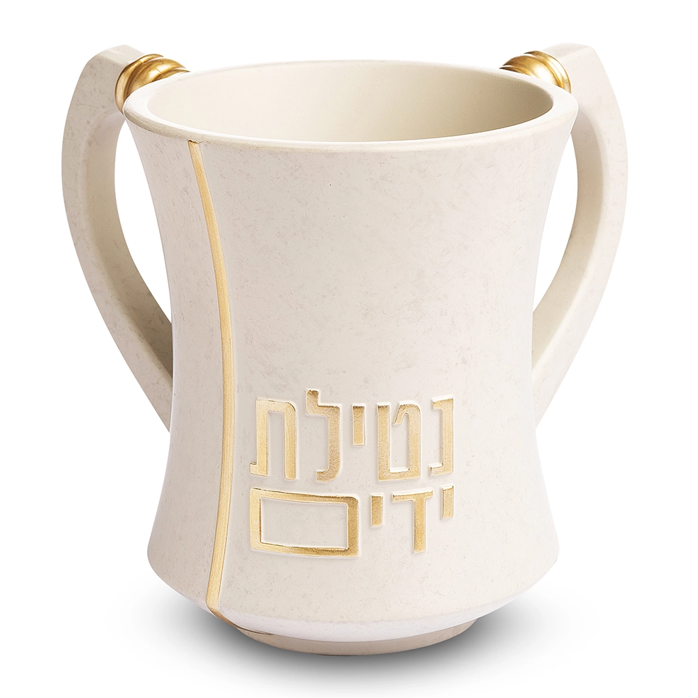 נטלה מהודרת מפולימר גוון בטון בז' 12.5 ס"מ